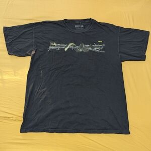 Posty Co. Post Malone Snake/Barber Wire, Dragon fire Tee